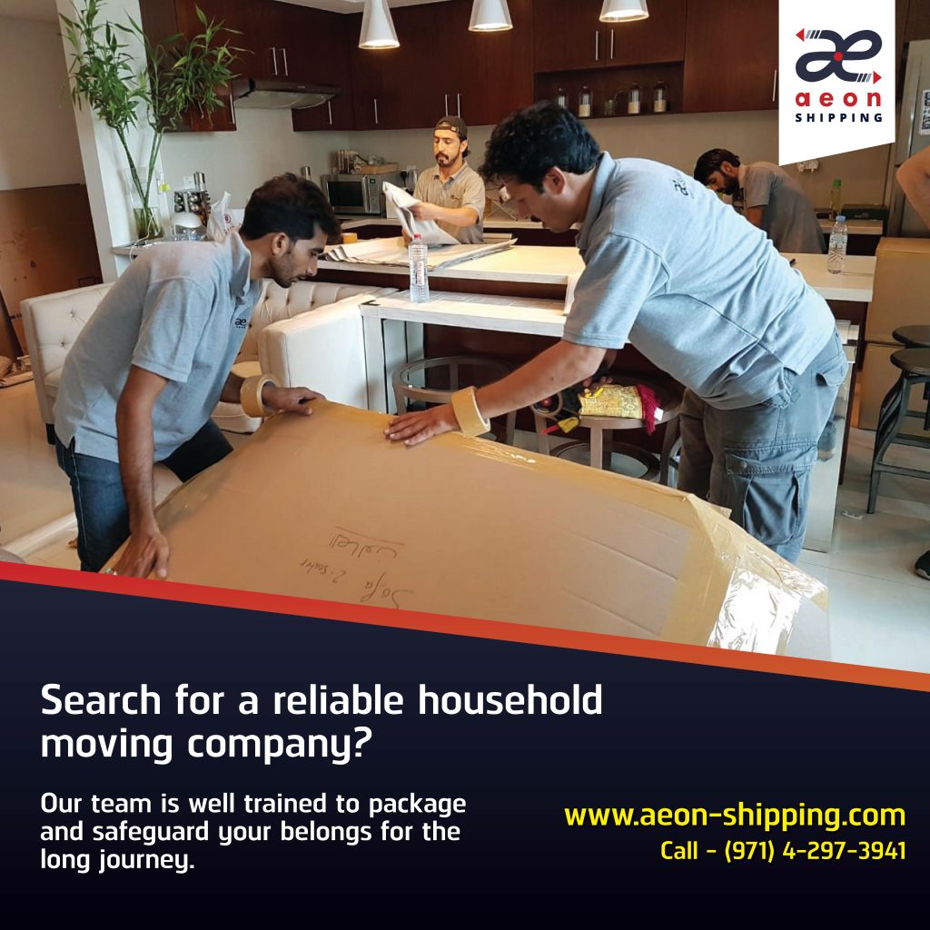Household Shipping From Dubai Aeon Shipping LLC