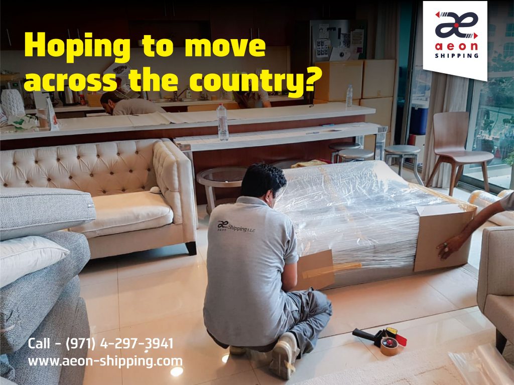 household moving service from Dubai to Internationally