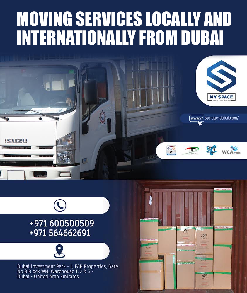 Local moving services from Dubai GCC