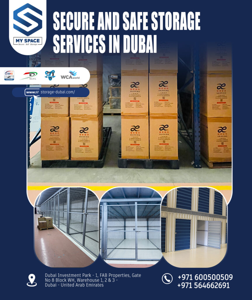 storage services in Dubai for business purpose or to store household goods till you decide your moving location 