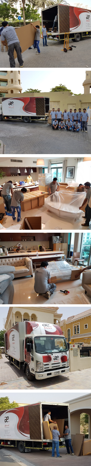 Local House Movers and Packers in Ajman